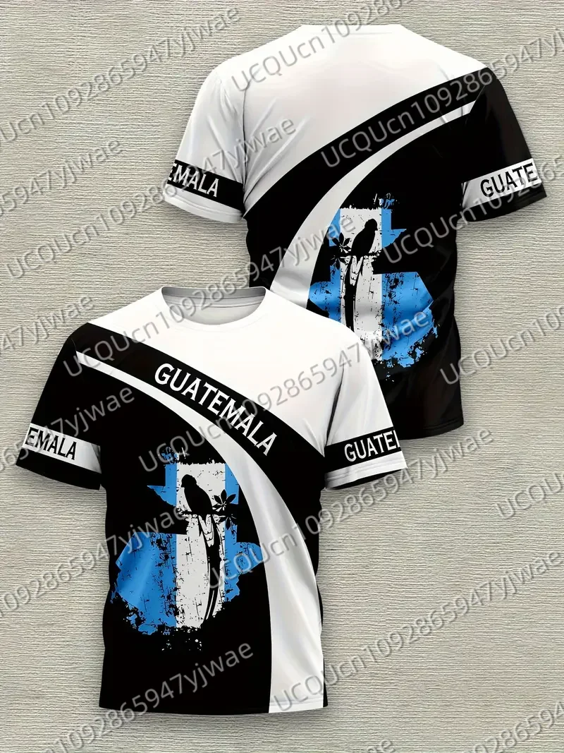 verao-casual-guatemala-3d-grafico-camiseta-masculina-casual-manga-curta-em-torno-do-pescoco-criancas-esporte-camiseta-topos