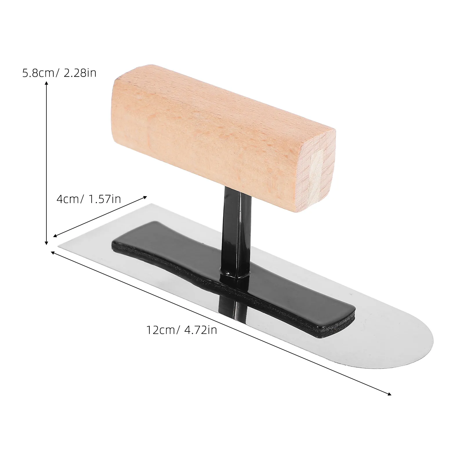Mini Trowel Stainless Steel Ultra-Elastic Compact Hand Tool For Plastering Painting Diatom Mud Artistic Finish Wall Spreader
