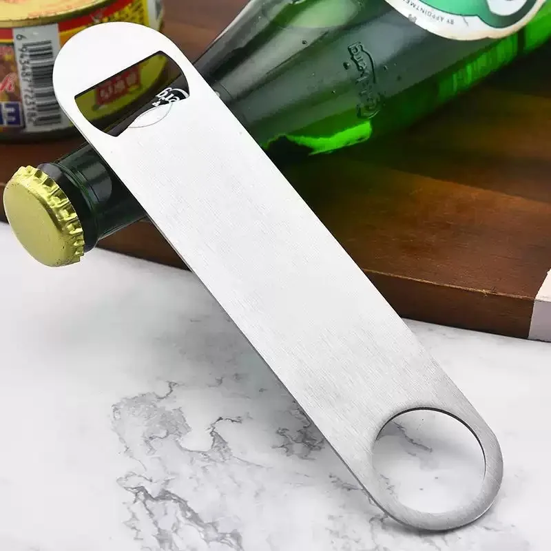 Thickened Stainless Steel Bottle Opener Large Size Heavy Duty Beer Bottle Remover Home Bar Use