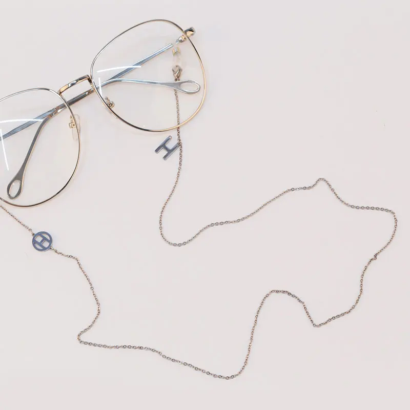 Custom Glasses Chain for Women Metal Sunglasses Cords Gold  Silver Color Lanyard Stainless Steel Rope Eyewear Accessories