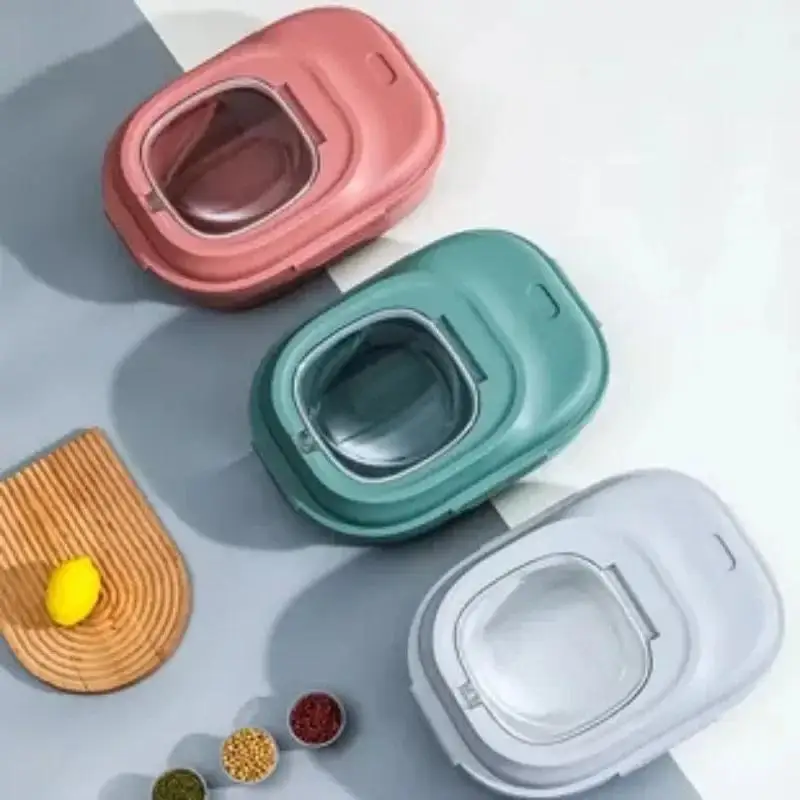 

1 шт бытовой складной зерно ведро насекомых доказательство и влагонепроницаемый запечатанный утолщенный питомца собака корма хранения коробки Новый