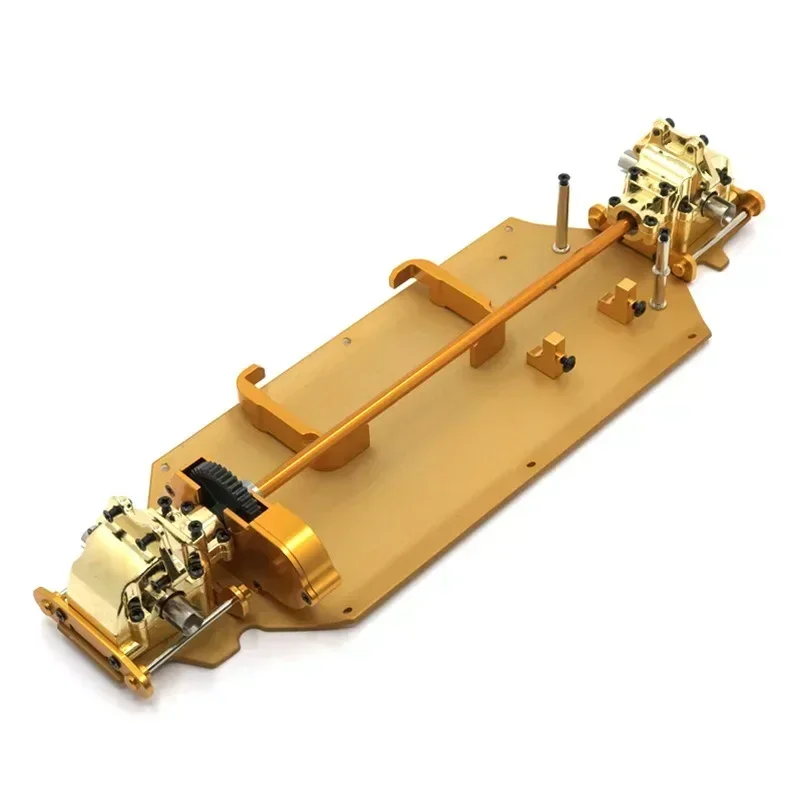 Wltoys 124007 124016 124017 124018 124019 Редуктор центрального приводного вала в сборе 27T Моторная шестерня 1/12 Детали для обновления радиоуправляемого автомобиля