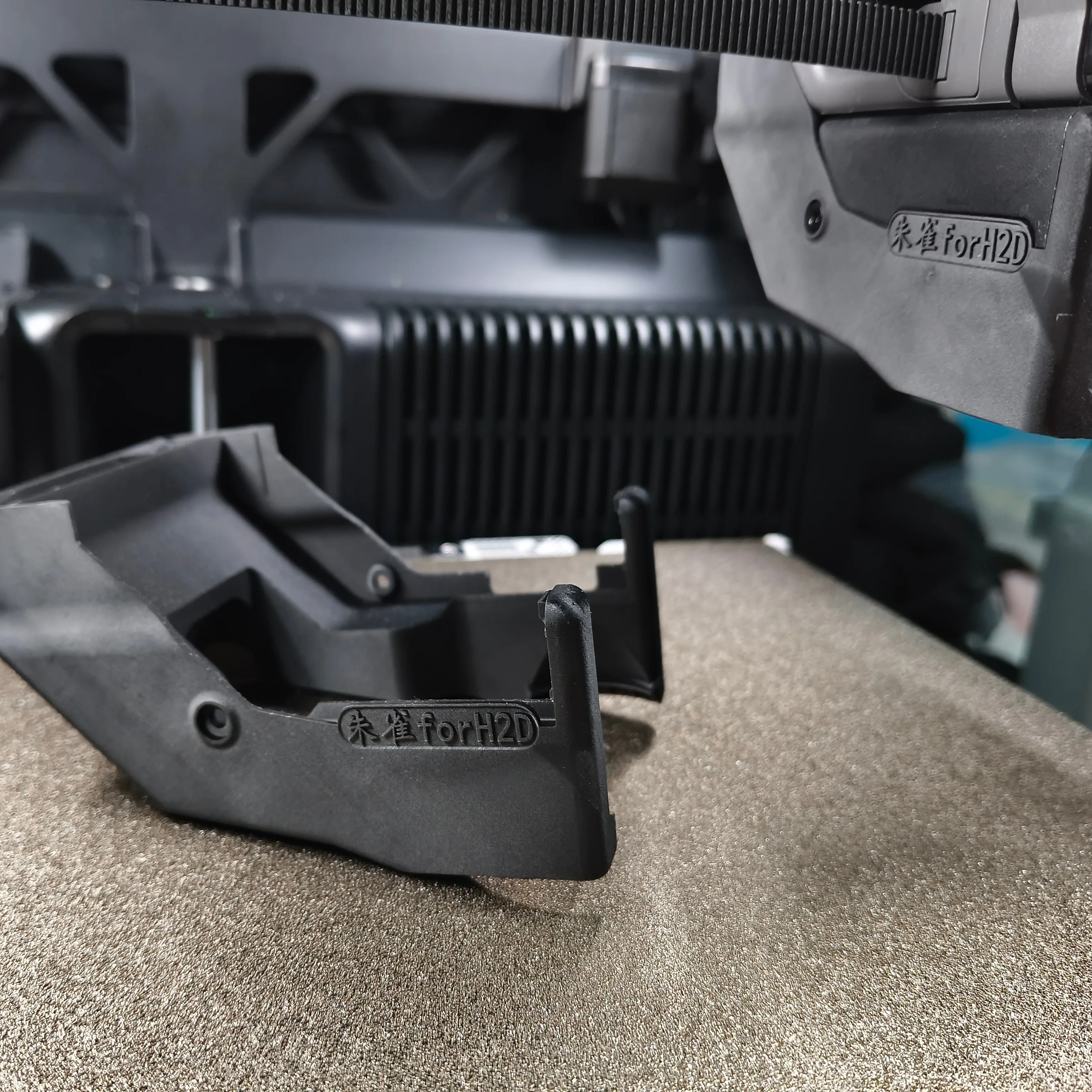 

1pcs Suzaku air Fan Duct Upgrade For Bambulab H2D 3D Printer