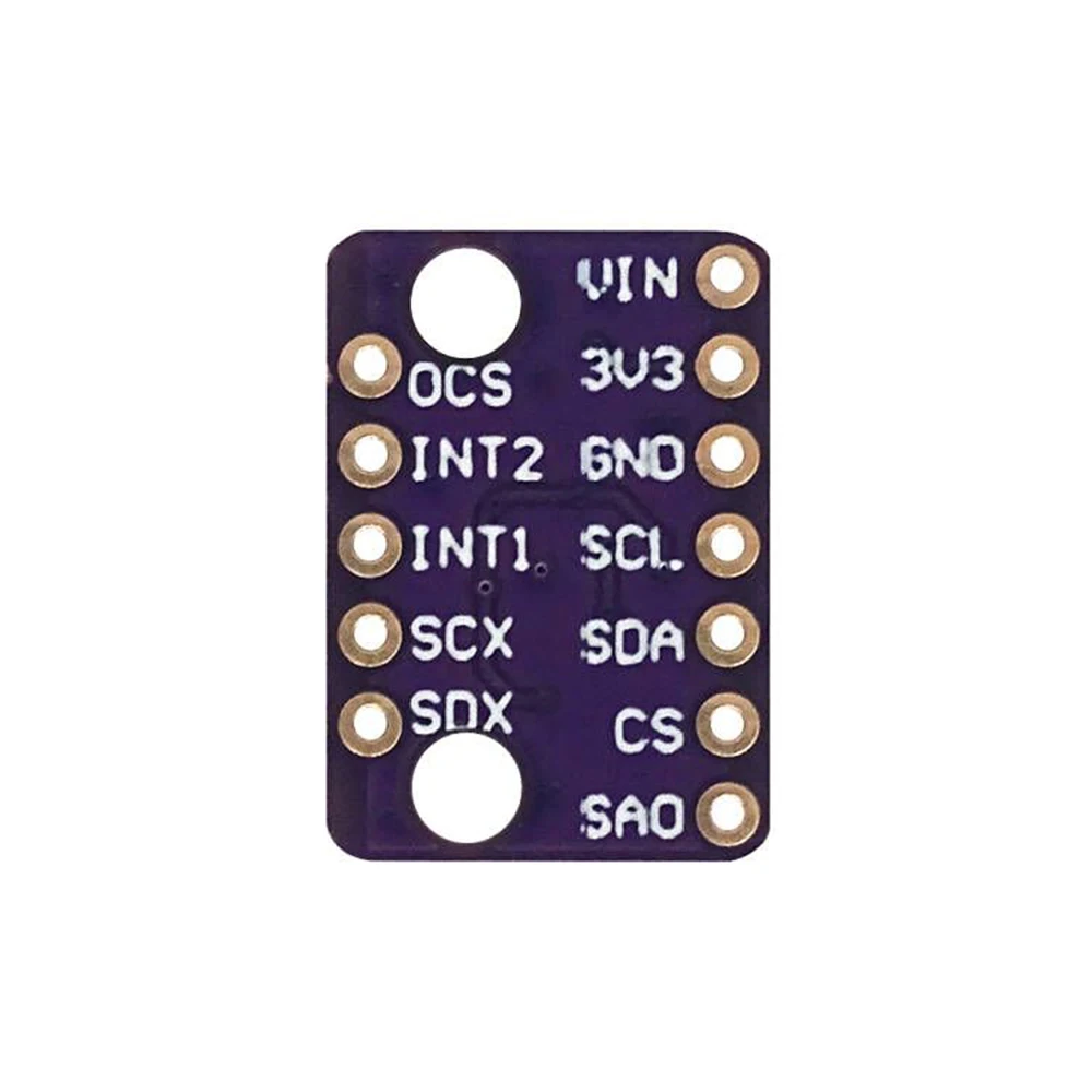 BMI160 GY-BMI160 6DOF 6-axis Rate Gyro Gravity Accelerometer Sensor Module IIC I2C SPI Communication Protocol 3-5V