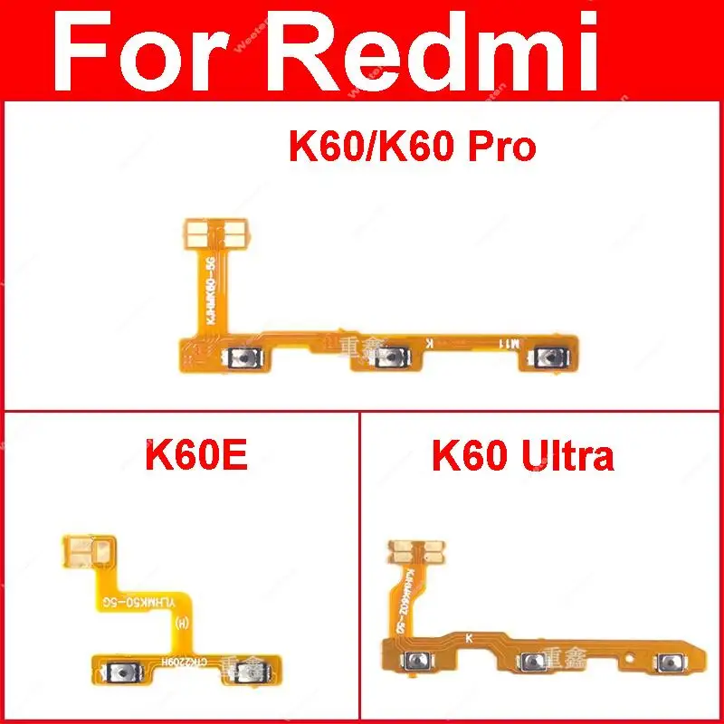 

Кнопка громкости для Xiaomi Redmi K60 K60 Pro K60E K60