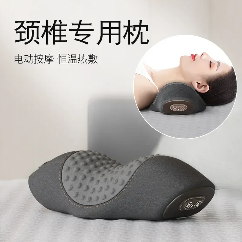 Cervical Neck Protection Massage Assists Sleep Heating Non repair Traction Cylinder Neck Protection Pillow