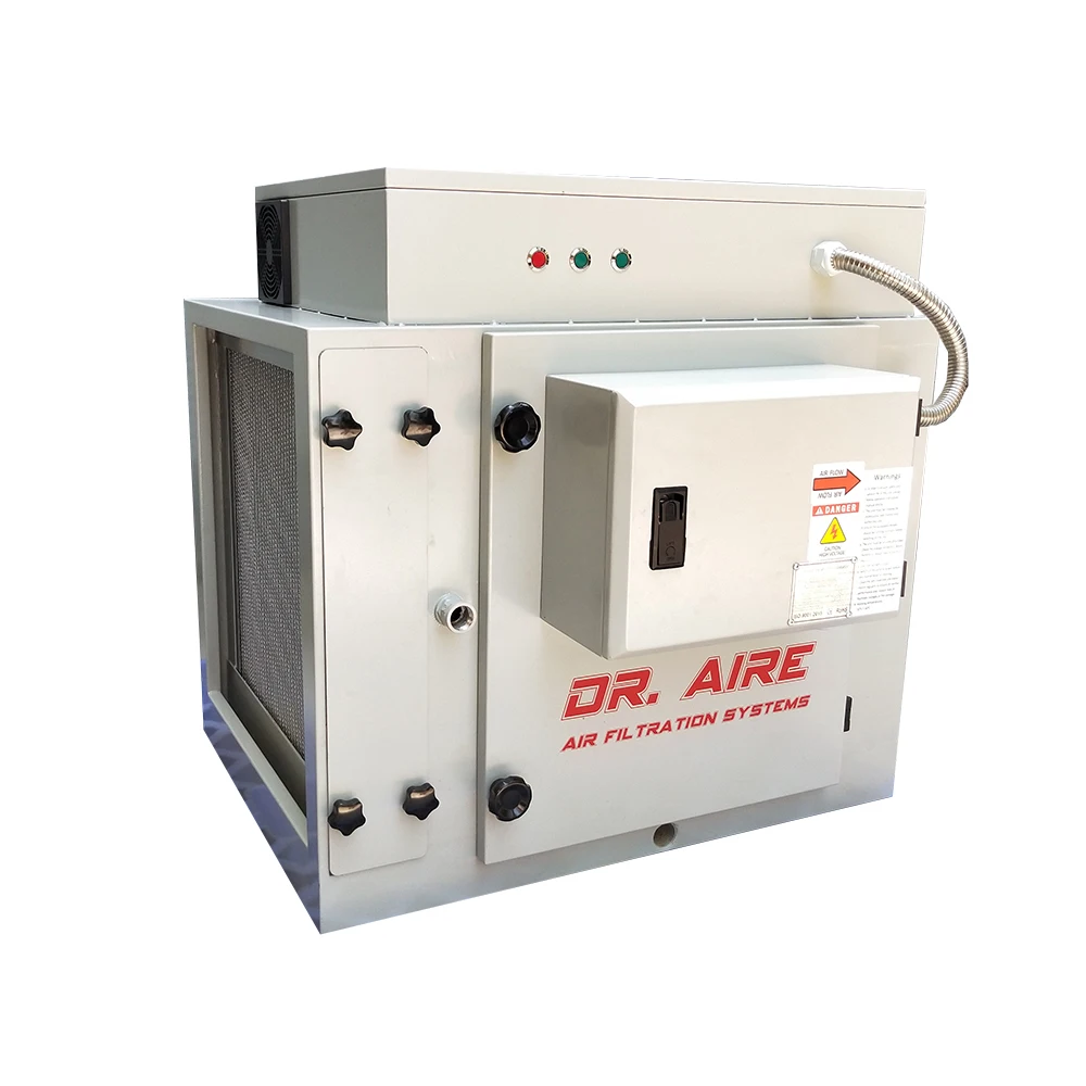 DR AIRE Save 20% Cost Auto wash ESP Filter For Commercial Kitchen Over 95% Remove Rate