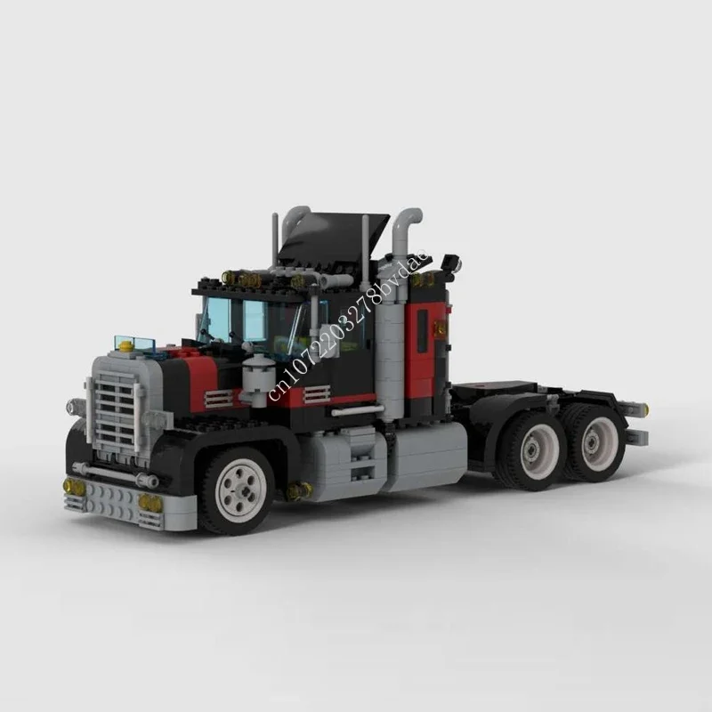 

920PCS MOC City Transportation Cargo Truck Semi-Truck Model Building Blocks Bricks DIY Creative Assembly Kids Toys Holiday Gifts