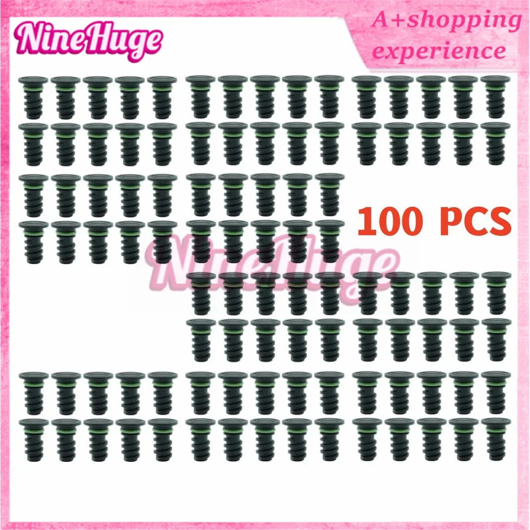 New 100X Green Engine Oil Pan Drain Screw Plug Plastic for Mercedes-Benz C63 AMG S550 S550E A0029902017 0029902017