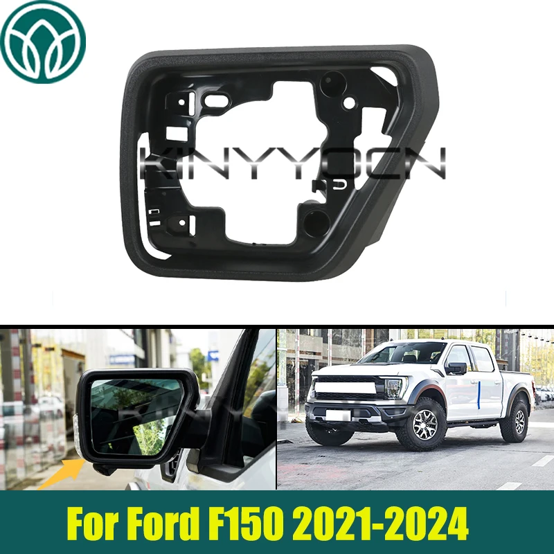 

Rearview Mirror Frame For Ford F150 2021 2022 2023 2024 Rearview Mirror Frame Cover Housing