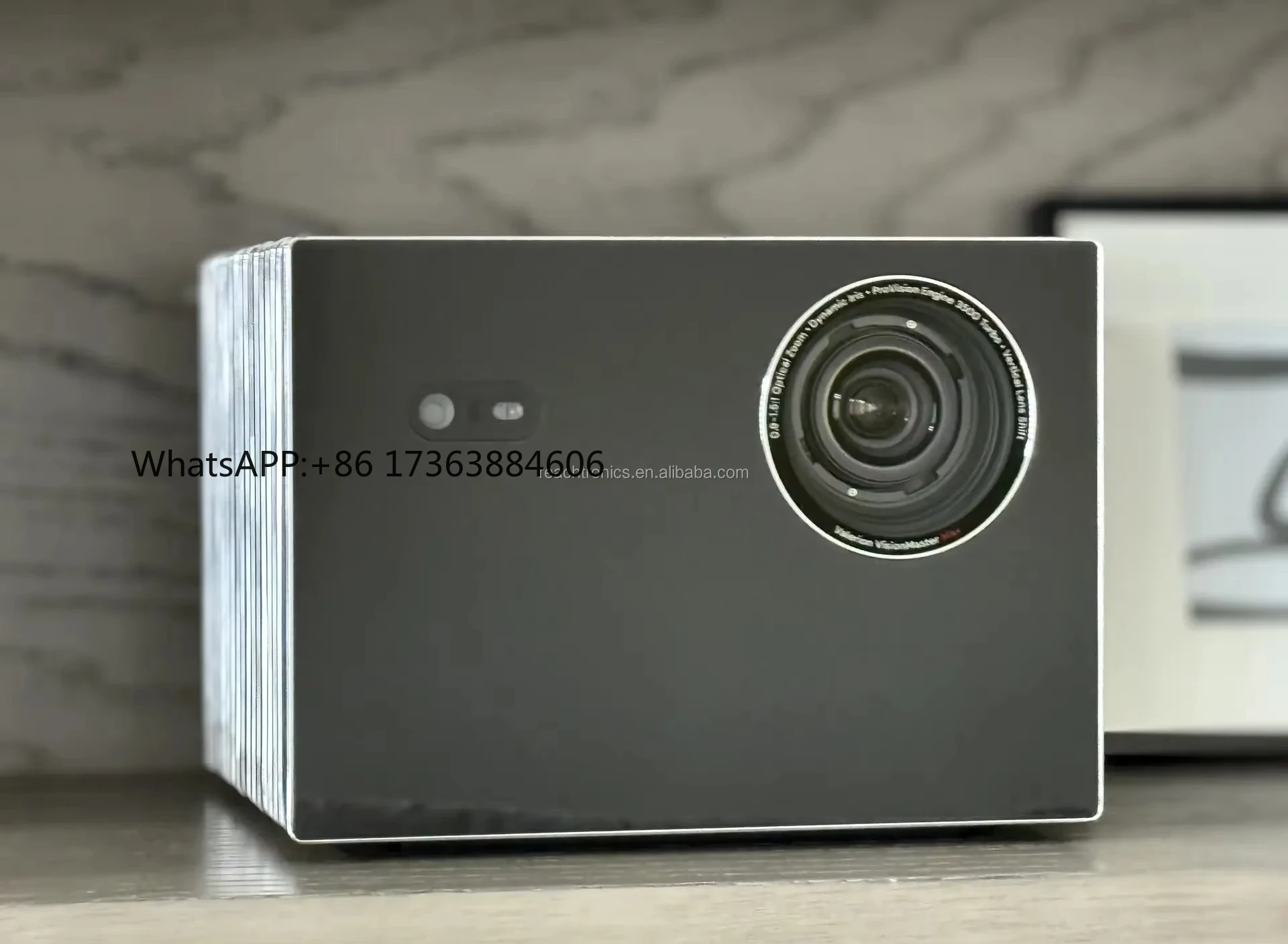 Version Valerion VisionMaster Max 4K Smart Projector Triple 50000:1 3500Lumens Google TV IAMX Contrast Ratio HDR10+