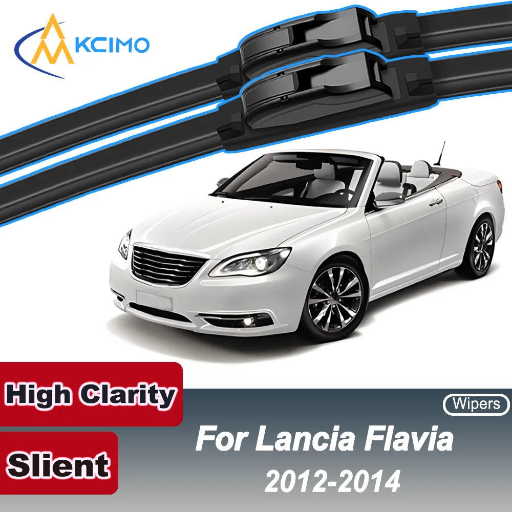 

2PCS HD Wiper Blades for Lancia Flavia 2012-2014 Chrysler 200 Front Windshield Auto Wipers Blade Accessories 2014 2013 2012 2011