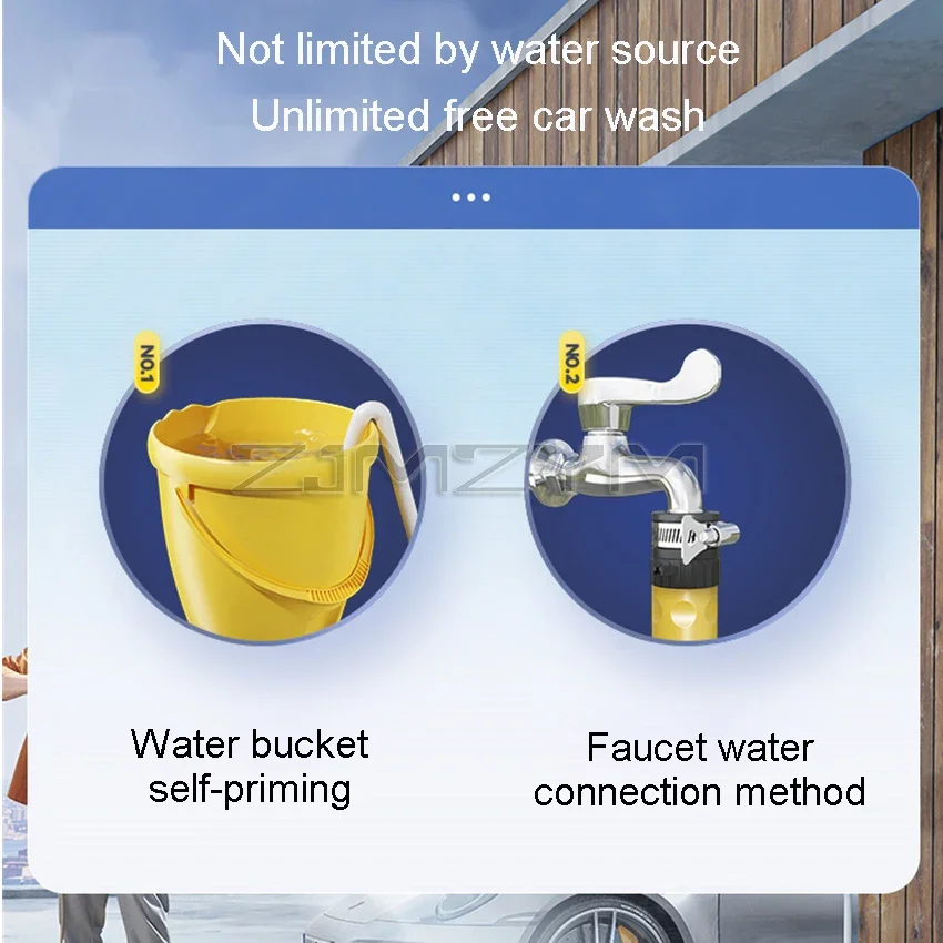 220V High Pressure Washer Car Washing Machine Car Wash Water Gun Pump Foam Generator Tornado Cleaner Car Accessories