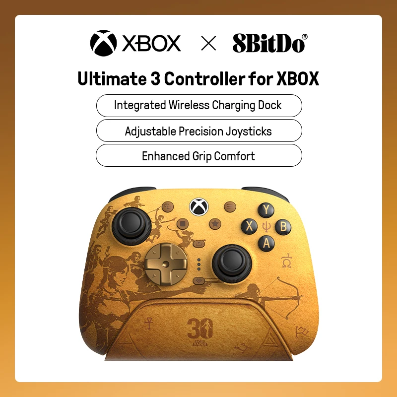 【¥15,592】8BitDo Ultimate 3 for XBOX TOMB RAIDER Edition-アリエク特価アラート