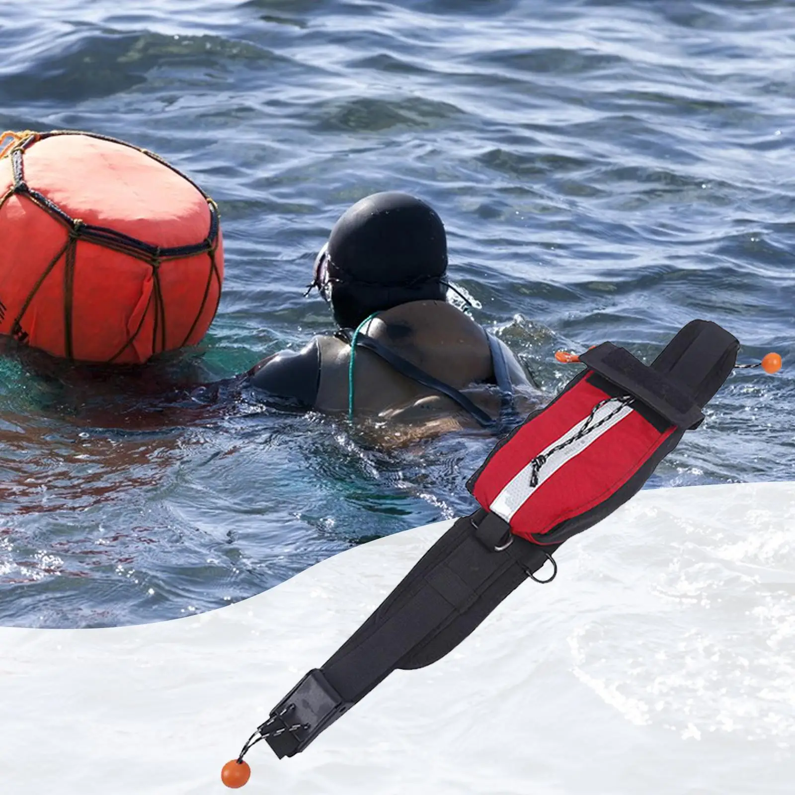 

Сумка для бросания воды, 65,6 футов, поясная сумка с высокой видимостью, портативная линия для метания