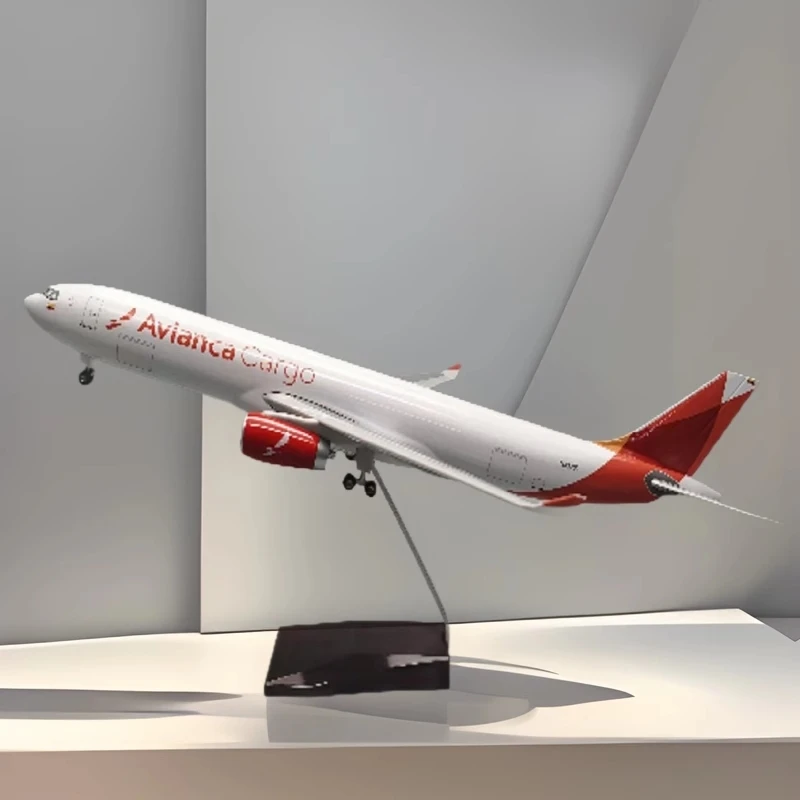 

Home Decor 47cm Die-Cast Resin A330 Airbus Colombia Cargo Airlines Aircraft Model For Collected Gift By Aviation