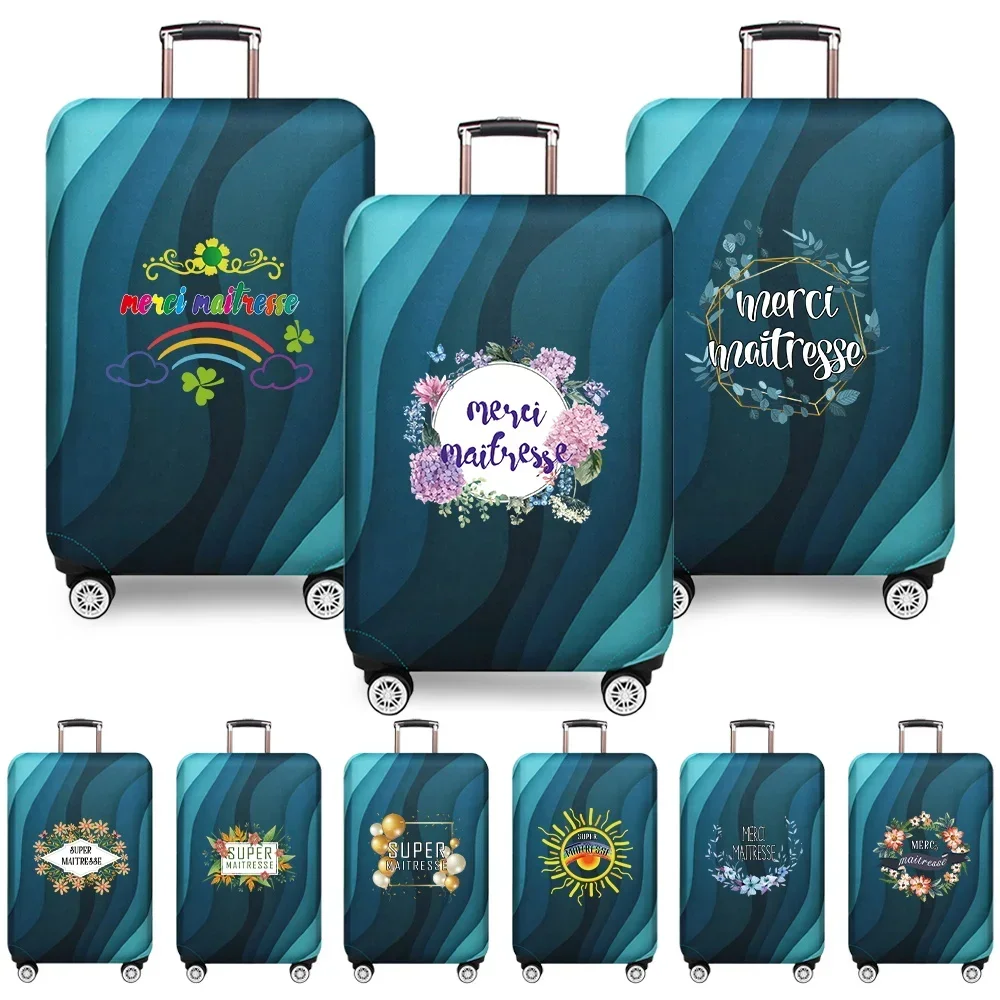 Stretch Fabric Luggage Protective Cover Dust Cover Anti-Scratch Suitcase Suit for 18-32 Inch Maitresse Series Travel Accessories