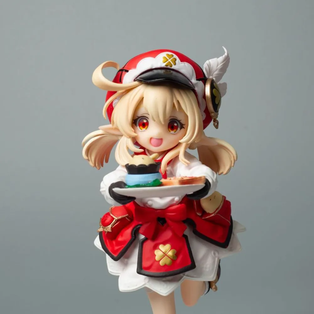 Genshin Impact Klee1/7 Sweets Paradise Soyokaze no Kyouen PVC Kawaii Girl Model Anime Action Toys Figure Toys Doll Friends Gifts