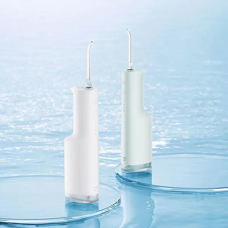 Xiaomi Mijia الكهربائية عن طريق الفم الري F300 الأسنان المياه النفاثة المحمولة قوية اختيار جهاز تنظيف الأسنان تبييض الأسنان الأنظف تنظيف الفم