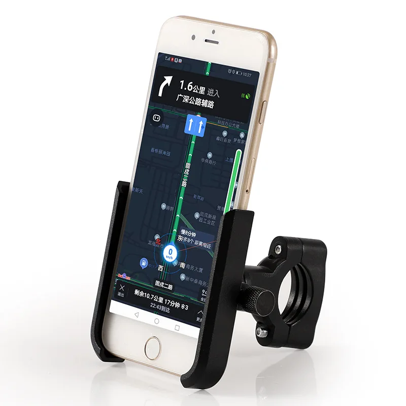 Aluminum Alloy Mobile Phone Holder Rechargeable Navigation Frame Modified Accessories Aluminum Alloy Mobile Phone Holder