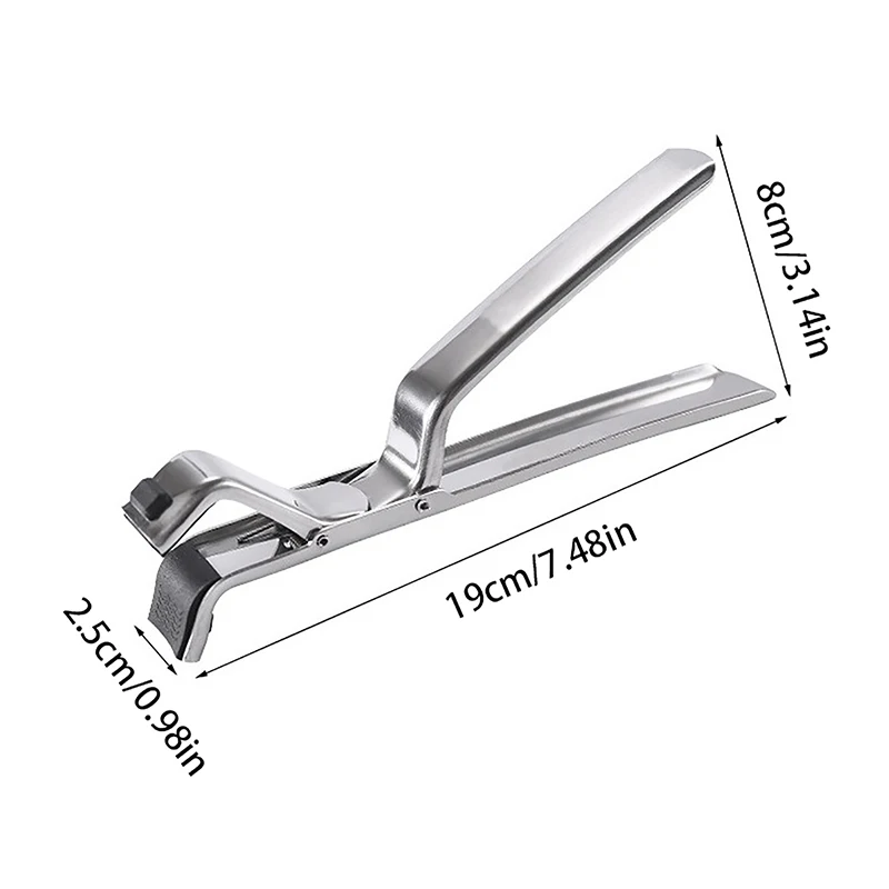Clip Anti-brûlure, support de bol chaud, pince à plat, pince à casserole, plaque à chaud, levage de bol, pinces de récupération, fournitures de cuisine