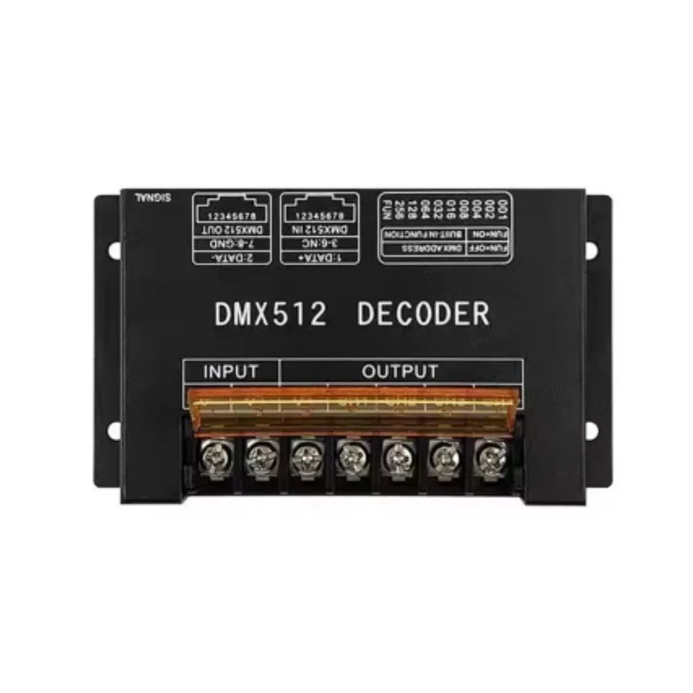 

Профессиональный DMX512 декодер для 4-канального управления RGB/RGBW LED-освещением для театральных, архитектурных и студийных проектов