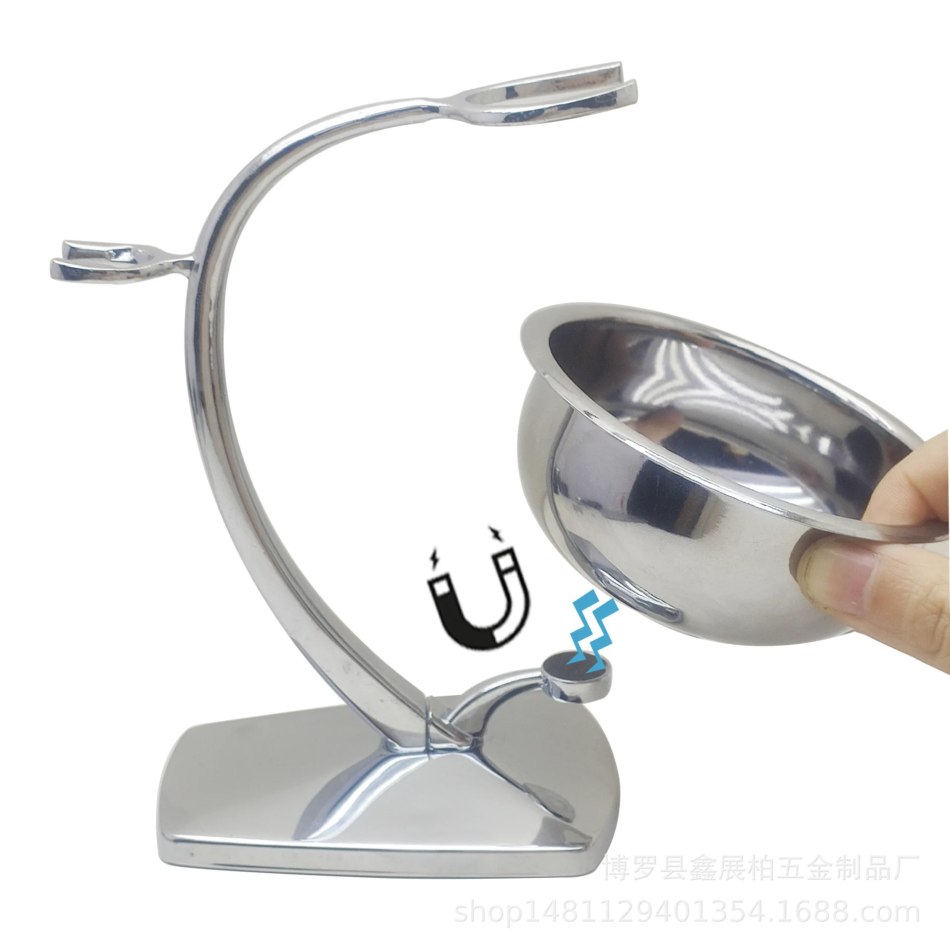 Men's Personal Care Storage Bowl Razor Holder
