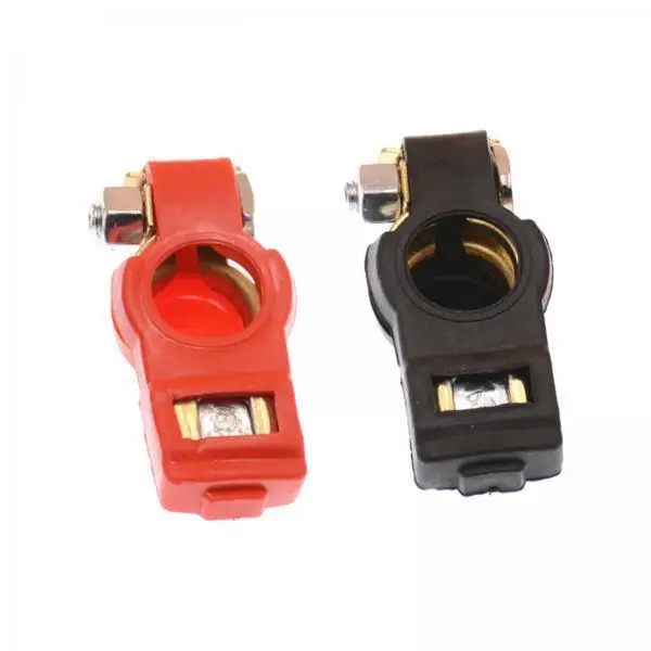 

Универсальный набор пластиковых меднёных зажимов для автомобильных аккумуляторных клемм, аксессуары для ремонта автомобилей, фургонов, лодок