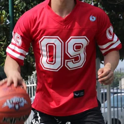 Men's 2024 Summer New Fashionable Sports Quick Drying 3D Printed Number Jersey Oversize Breathable Short Sleeve T-shirts