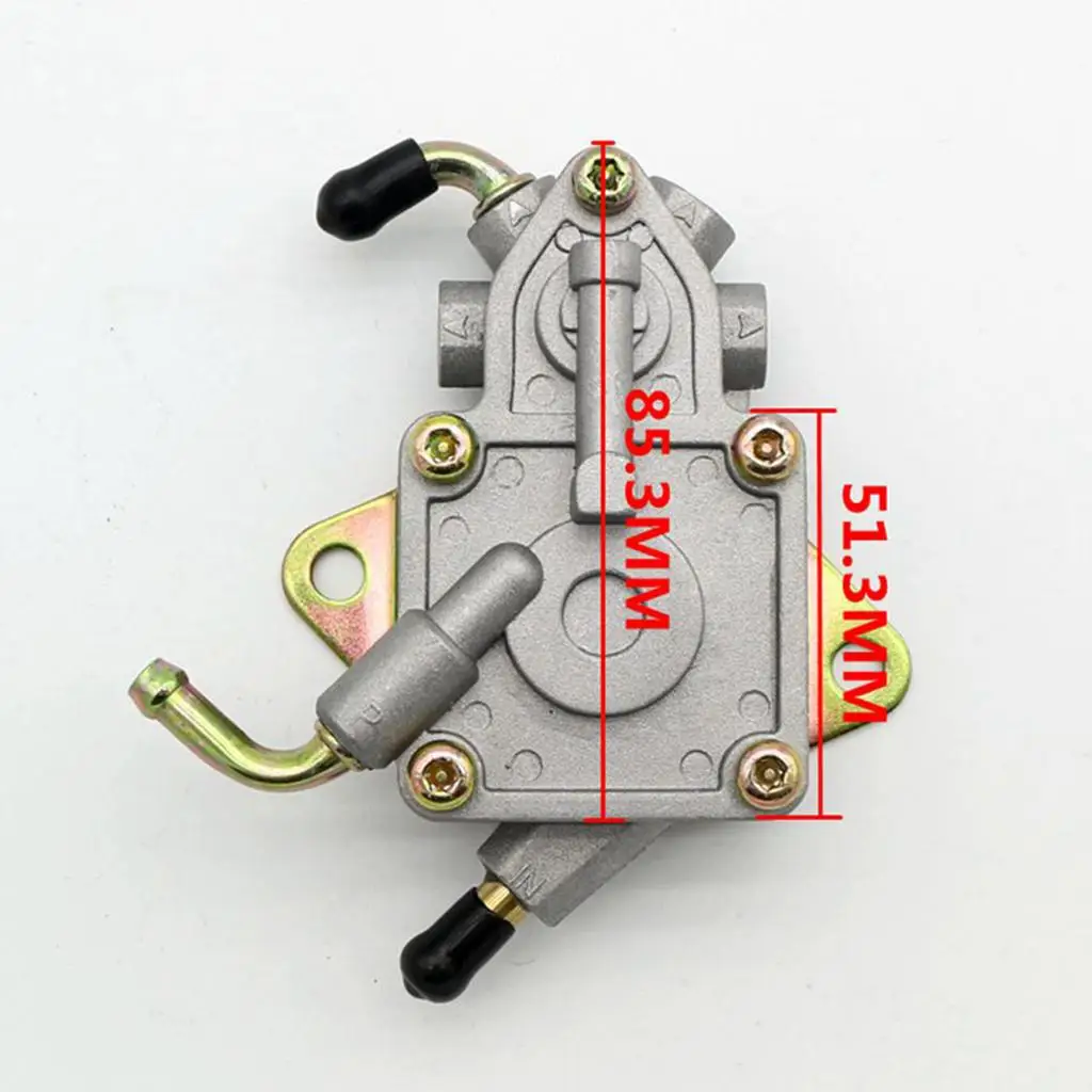 Aluminum Alloy Electric Motorcycle Fuel Pump Petrol Gas Pump for Manco Talon JCL Xingyue ATV UTV