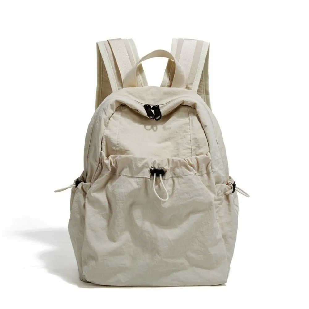 Casual Lightweight Backpack Bag Nylon Multi-pockets School Bags Casual Travel Laptop Bags Women Men