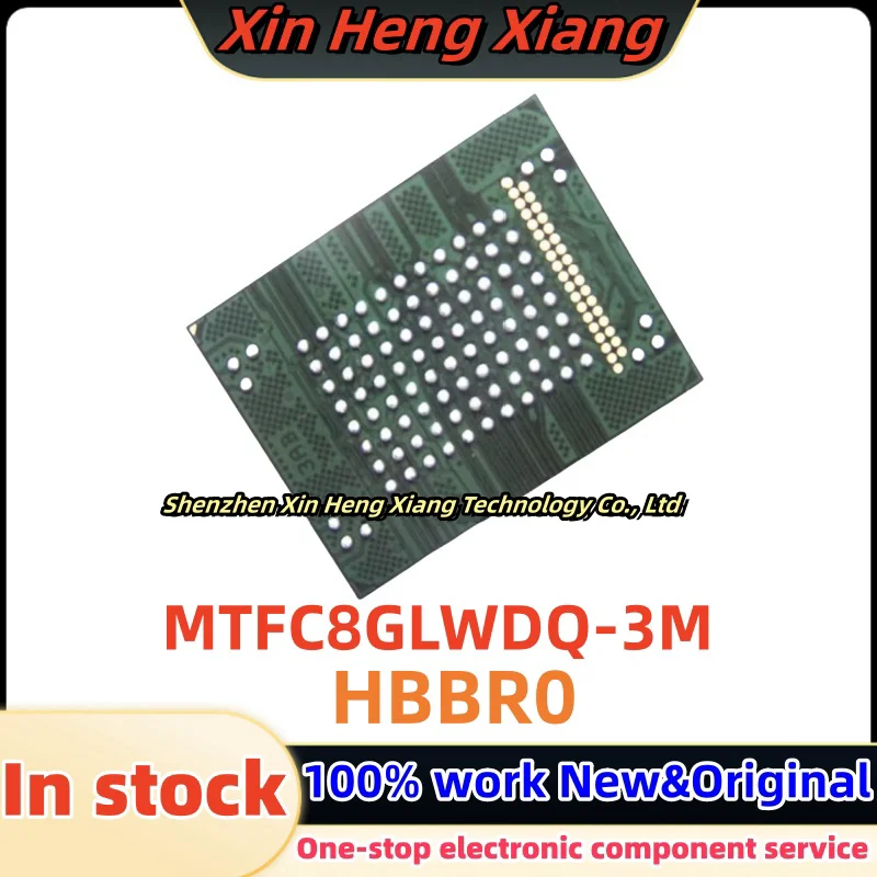 (1-10pcs)HBBRO HBBR0 MTFC8GLWDQ-3M AIT Z BGA Chipset