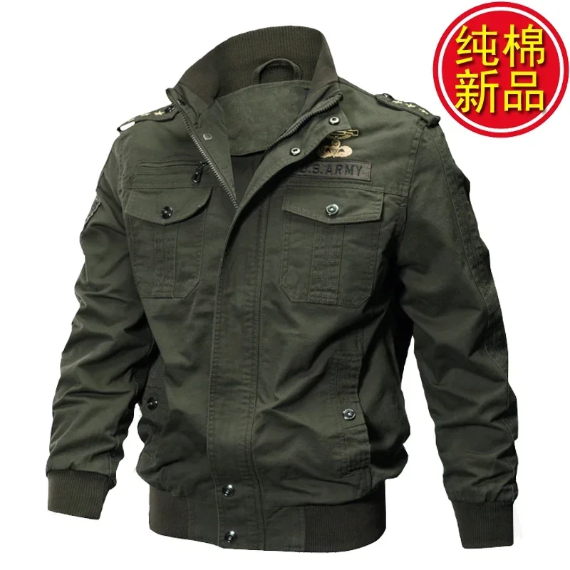 Rage Tank Suit Men's Flying Jacket Cotton Tooling Fleece American Jacket Vintage Tactics