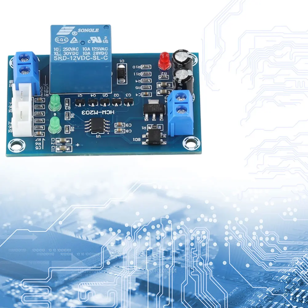 XH-M203 Full Automatic Water Level Detection Module Relay Output High Precision for Water Level Management