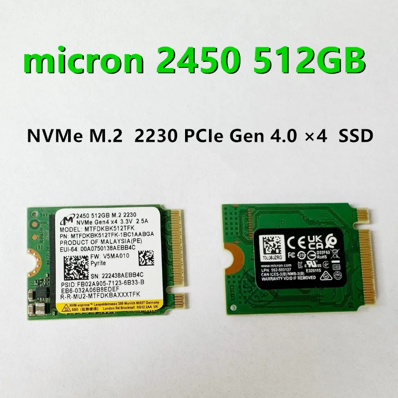 OEM Samsung SSD M.2 2230 PM991a 512GB 1TB PCIe 3.0x4 NVME SSD&PM991 128GB  &WD SN740 2TB 1TB PCIe Gen4.0x4 &PM9B1 128GB 256GB