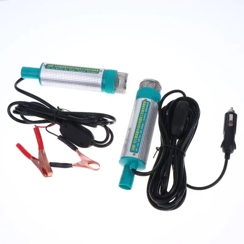 1 Set 30Lmin  Oil Water Extractor Car Refueling Pump High Performance 12V/24V DC Submersible Fuel Transfer Pump