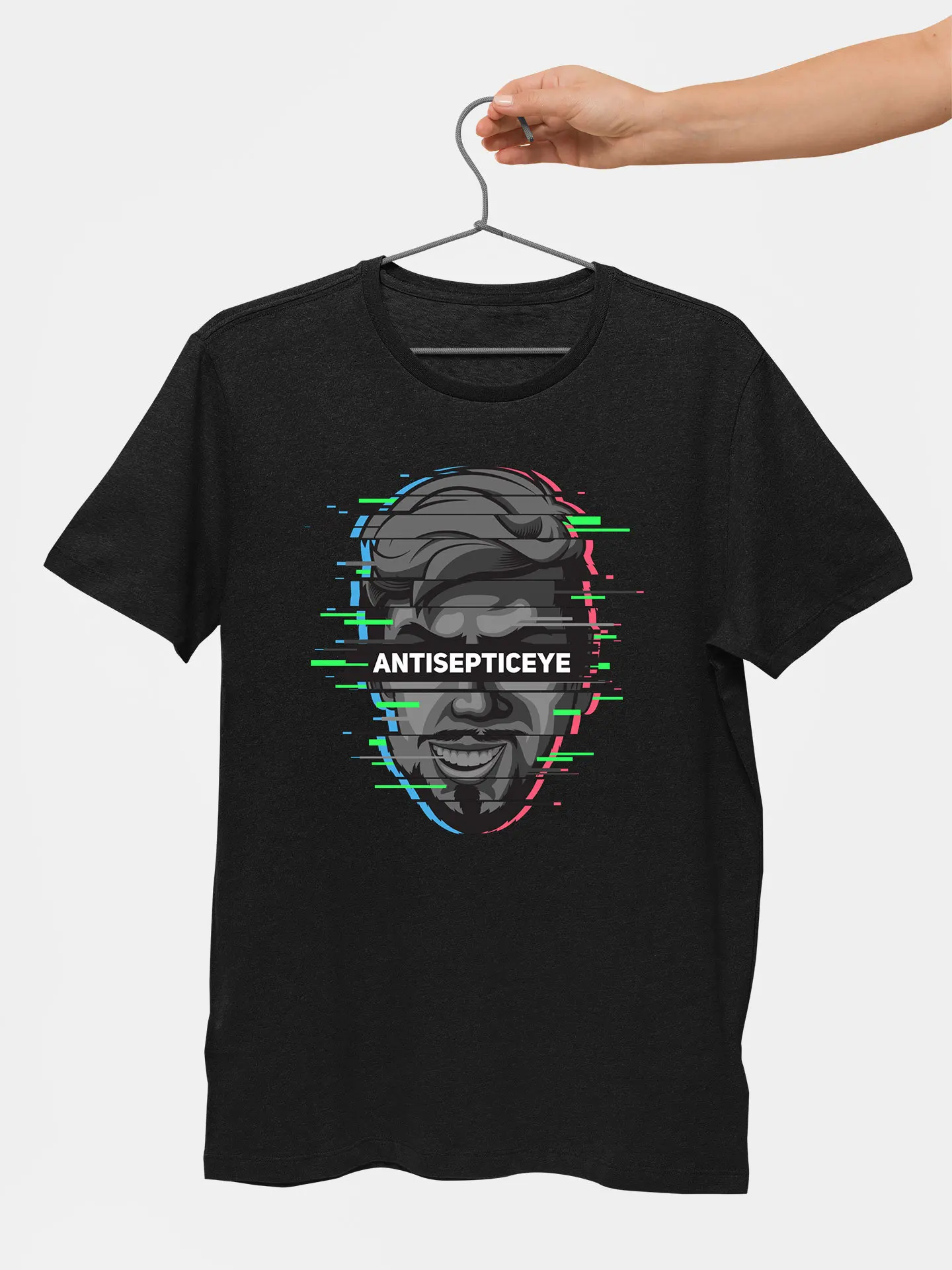 antisepticeye jacksepticeye Black T Shirt SweaT s Long Sleeve Size S 4XL Adult High Quality Best