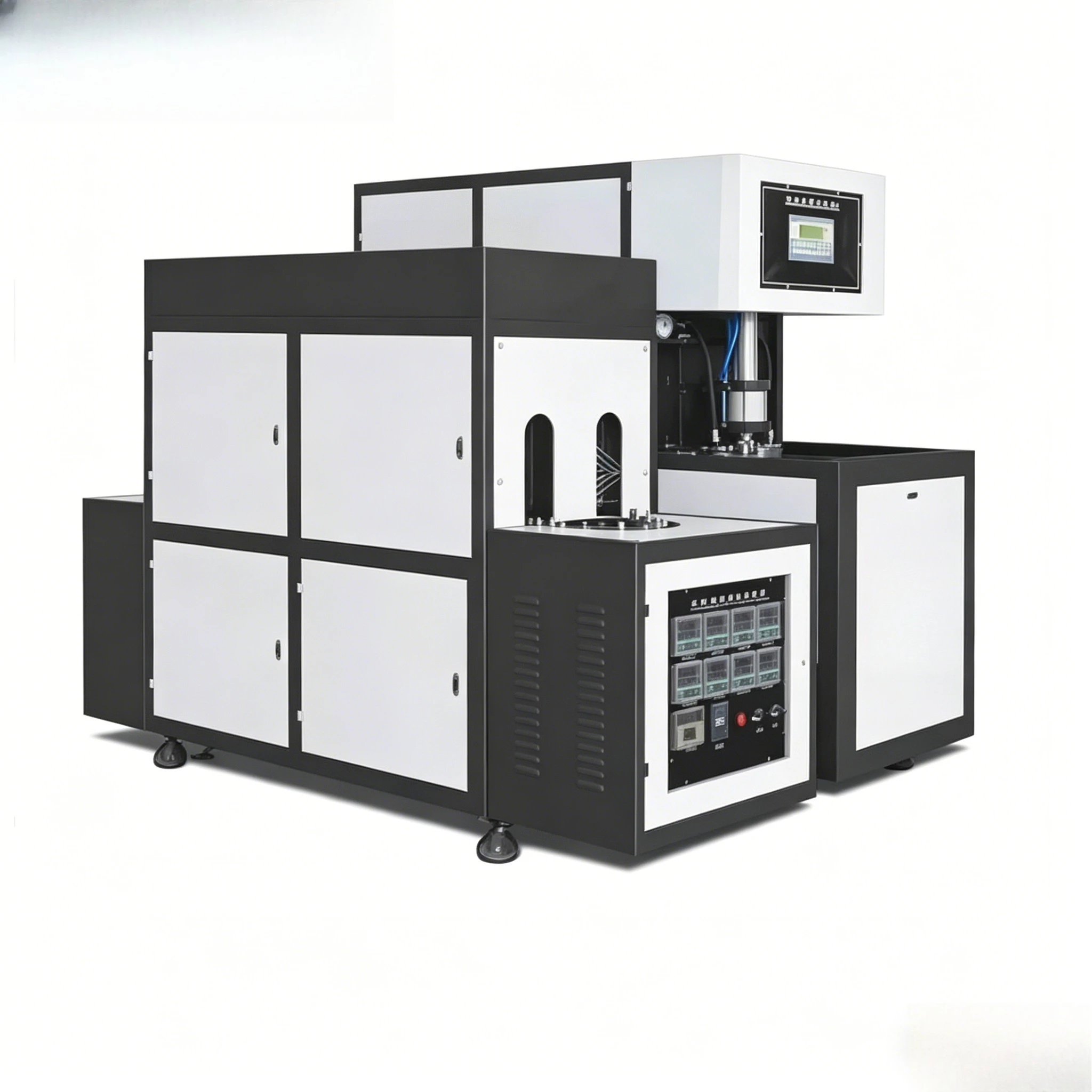 High Efficiency 20L Semi-Automatic Digital Control PET Blow Molding Machine Water Edible Oil Bottle Equipment Customized