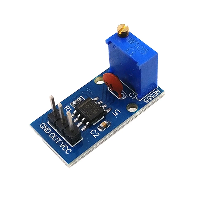 1PC Für Arduino Smart Auto 5V-12V Einzigen Kanal Ausgang Modul NE555 Einstellbare Widerstand Frequenz pumse Generator Modul