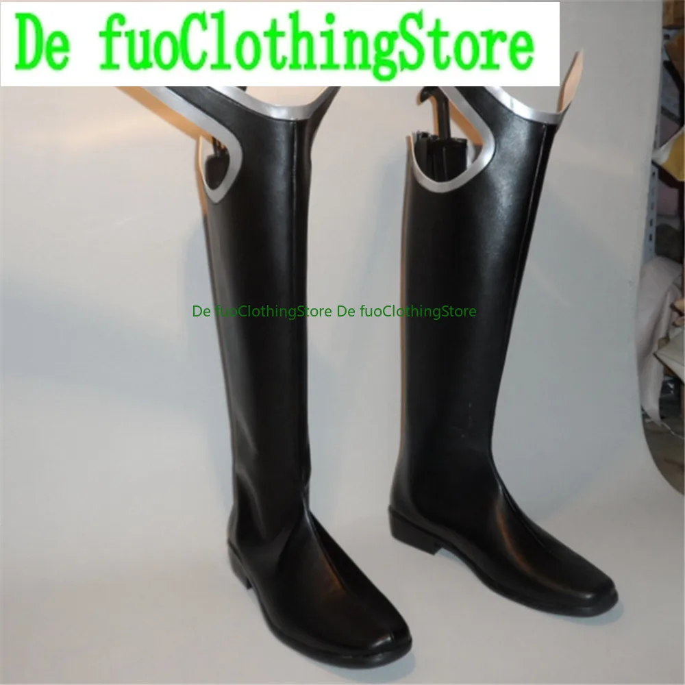 DefuoXemnas nadie Xigbar Xaldin Vexen Lexaeus Zexion zapatos de Cosplay botas Halloween Navidad juego Anime personaje accesorios de fiesta