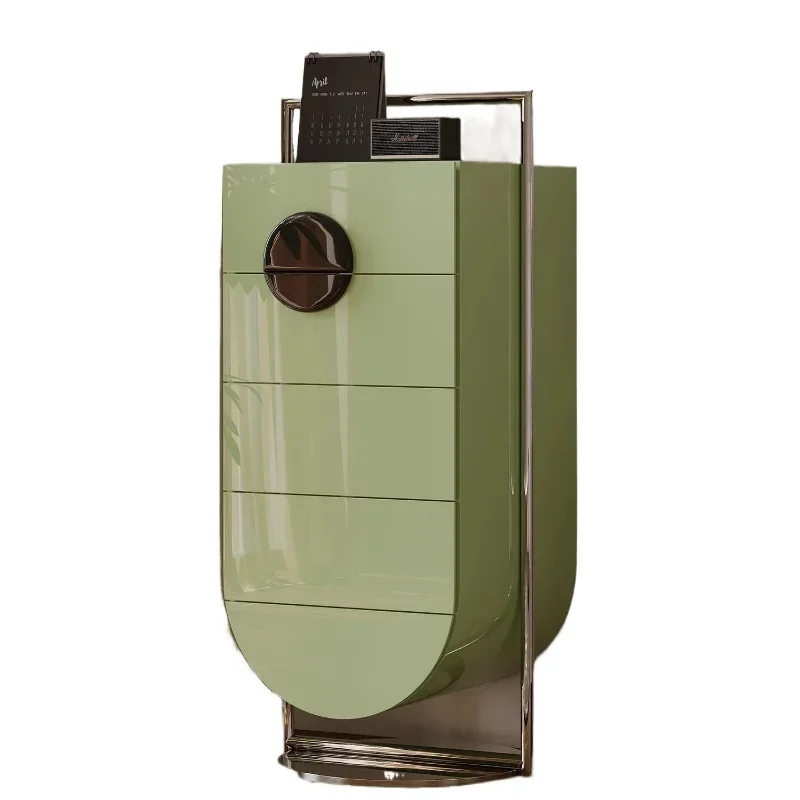 chest of drawers high-light paint light luxury Bauhaus Italian living room bedroom storage cabinet bedside table