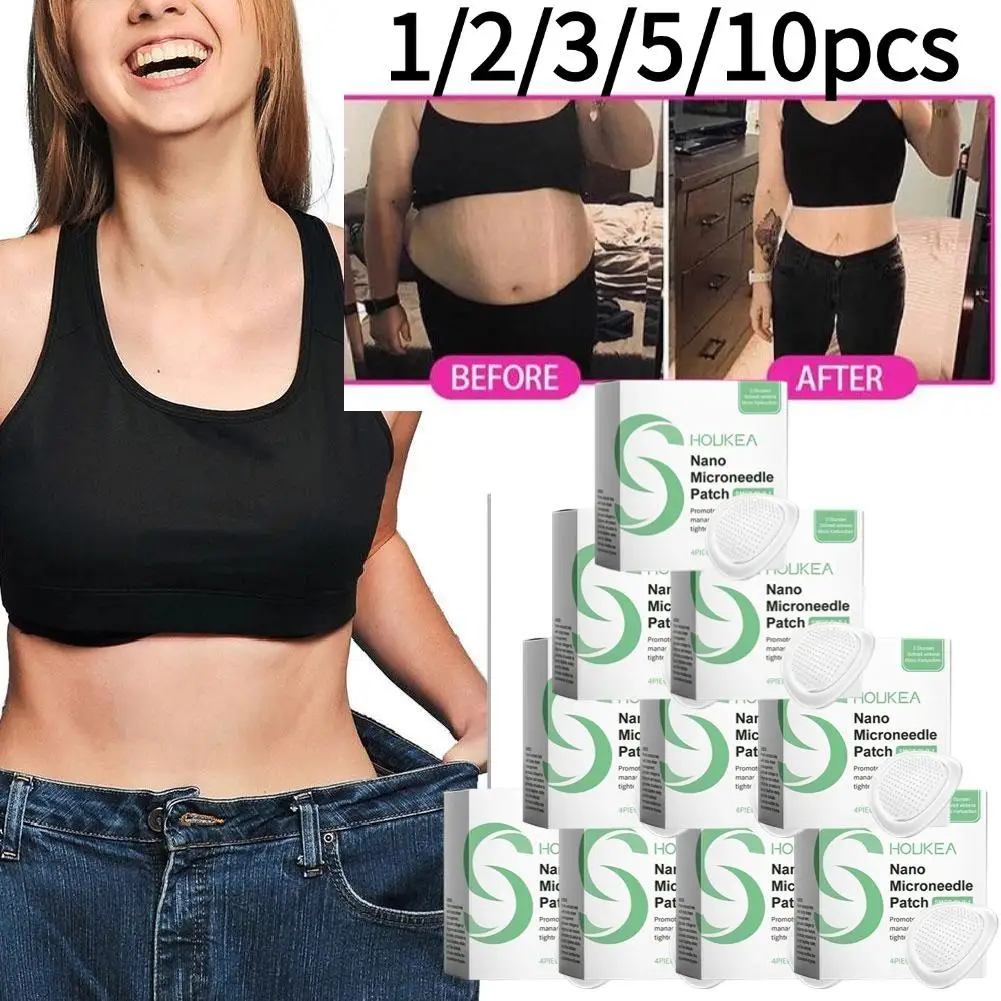 

Пластырь с микроиглами Nanos для женщин и мужчин, пластырь для похудения, сжигания жира, прочный, укрепляющий, для контроля веса, пластырь с микроиглами