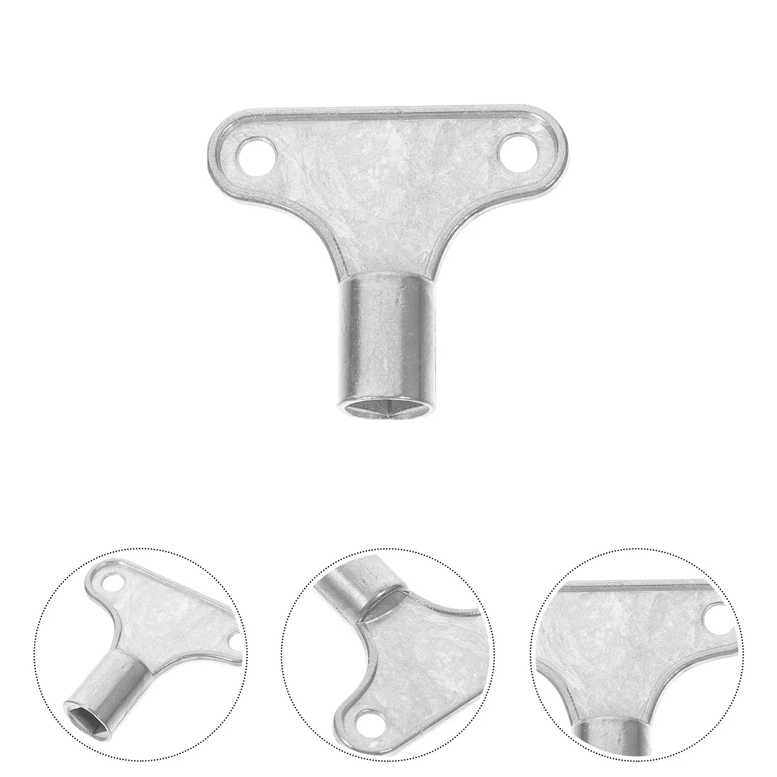 10Pcs Zinc Alloy Radiator Bleed Keys for Air Vent Release Universal Plumbing Tool Kit Heater Maintenance Bleeding Valve Key