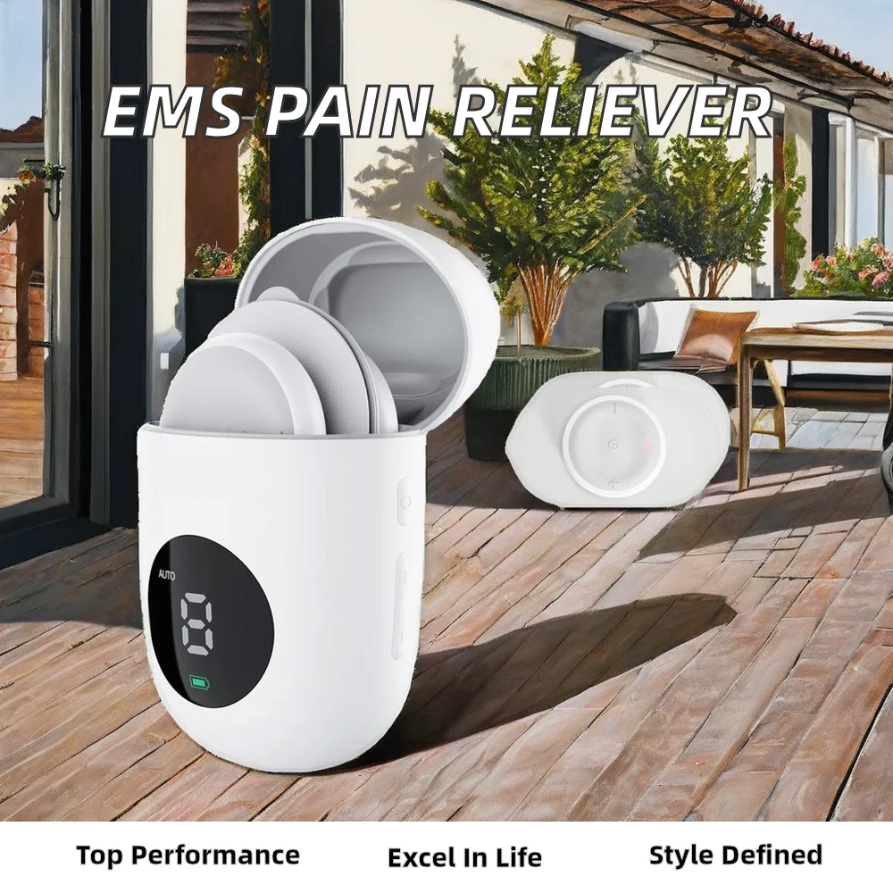 Customized 6-Mode Electronic Tens Machine Pulse Massager Menstrual for Women Body Therapy EMS Muscle Massage Belt