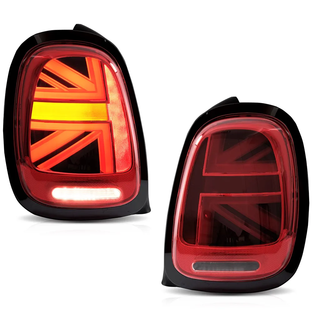VLAND Full LED Achterlichten voor 2014-2019 Mini Cooper F55 F56 F57, Sequentiële Richtingaanwijzer Achterlicht Montage Upgrade