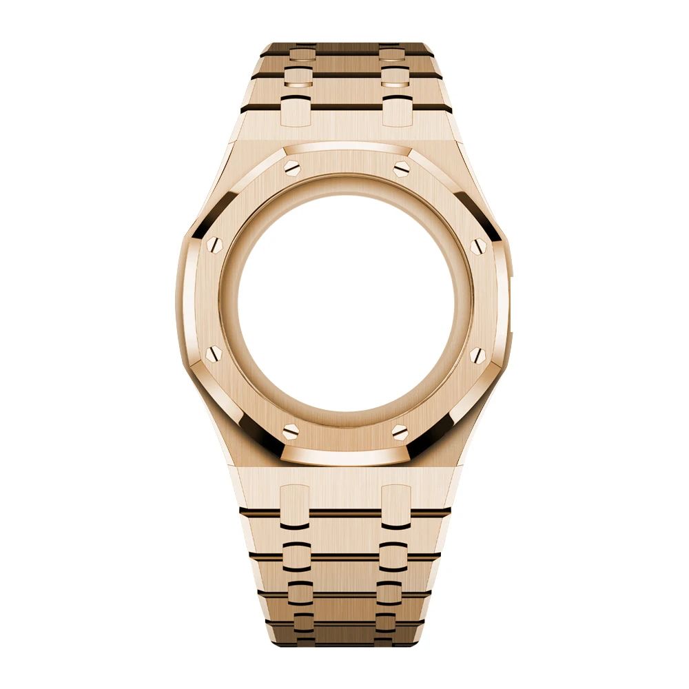 Luxury Stainless Steel Case+Stainless Steel Strap For For Swatch X AP Royal POP Pocket Changer To Wristwatch image 3