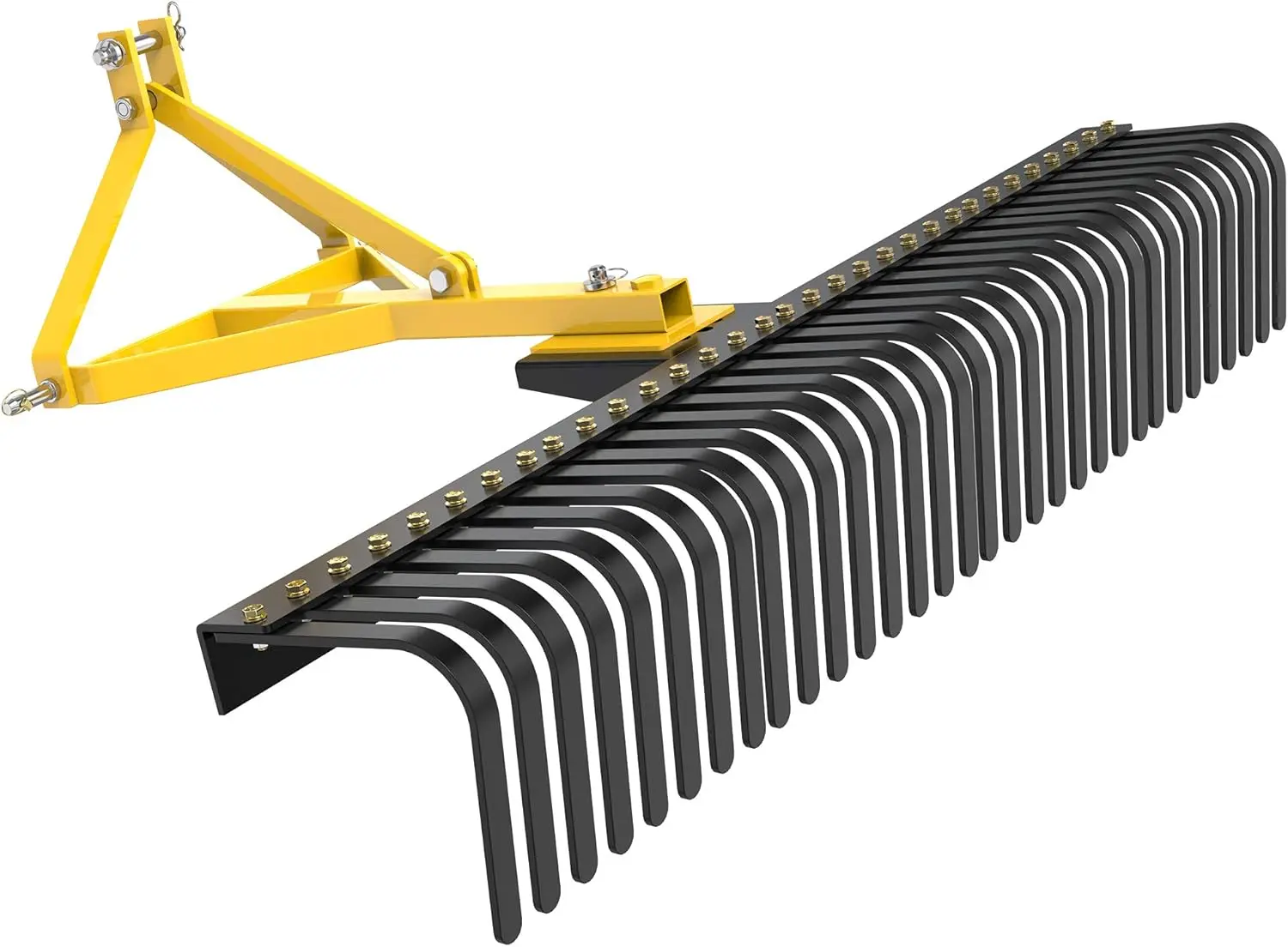 3 Point Rock Rake, Landscape 3 Point Rake for Tractor, 60