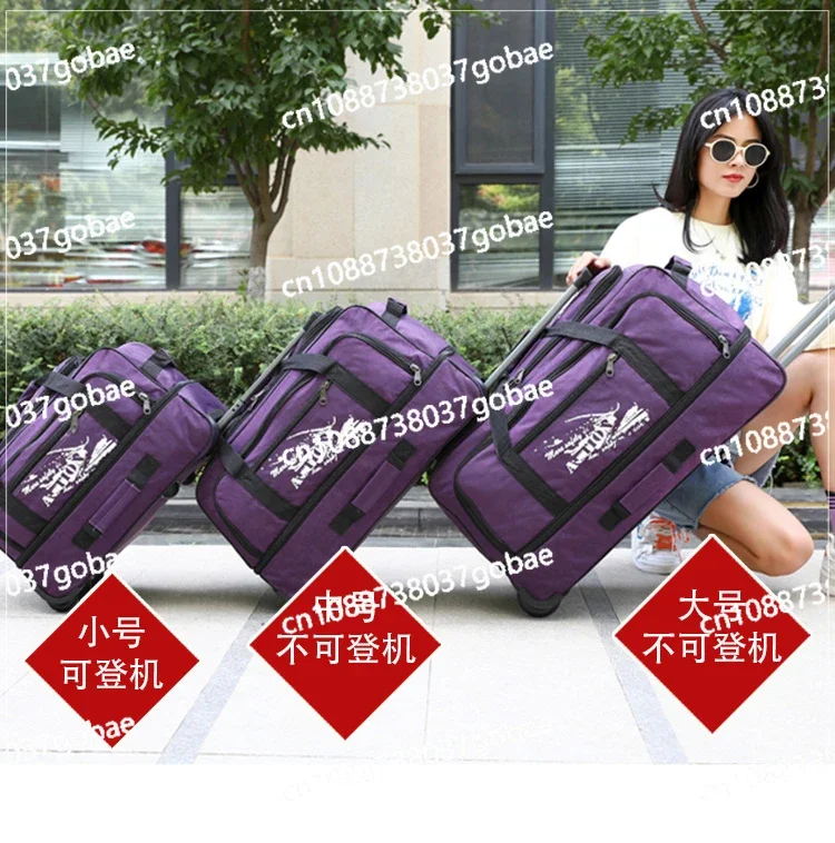 Travel Trolley  Travel Bag, Suitcase, Airline Checked , Waterproof Large-capacity Luggage Bag, Trolley Case, Toolkit.