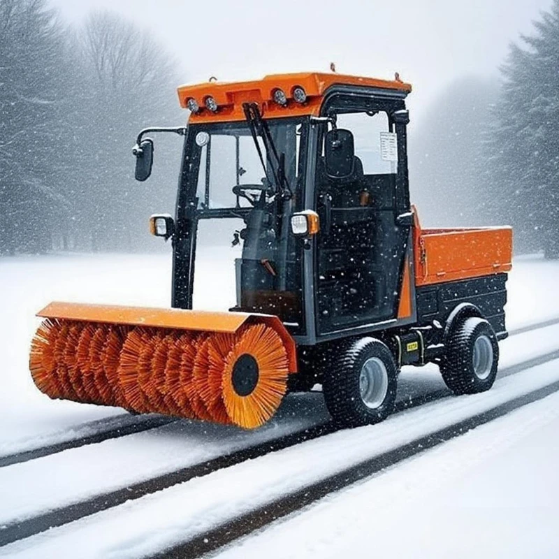 

Factory Wholesale Snow Sweeper Tractor Multi-function Ride-On Snowplow Snow Blower Machines To Remove Snow