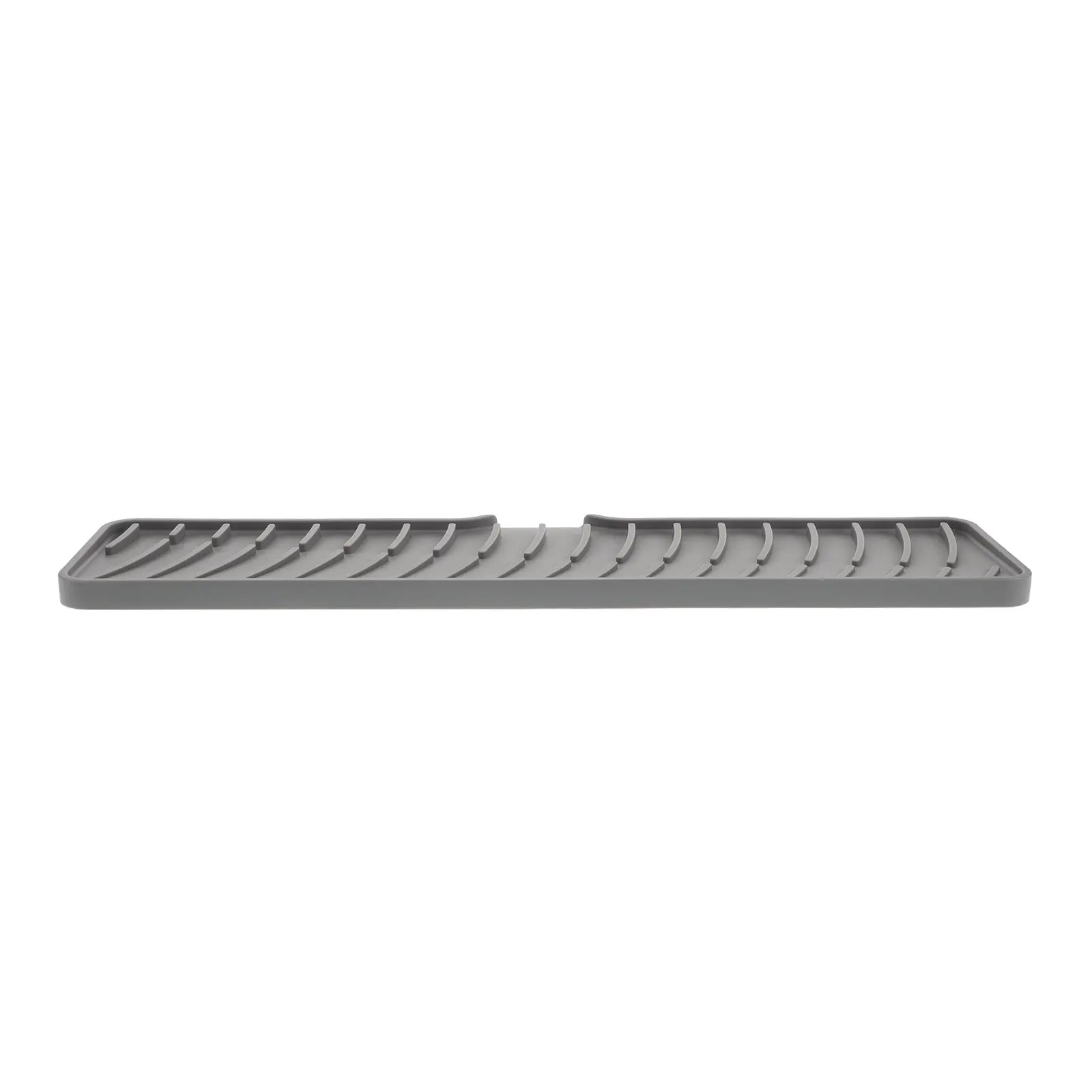 Silicone Sink Draining Mat Kitchen Faucets Sponge Holder Non Slip Long Strip Design Sink Protector Drip Catcher